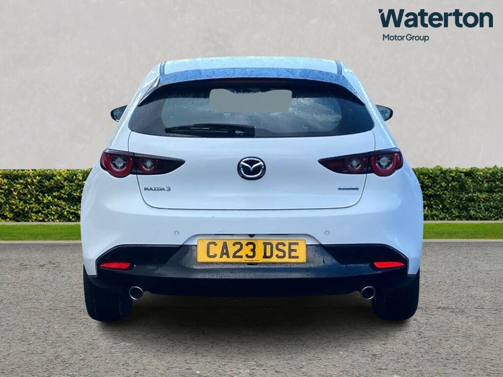 Mazda 3 2.0 E-skyactiv G Mhev Se-l Lux CA23DSE White #4