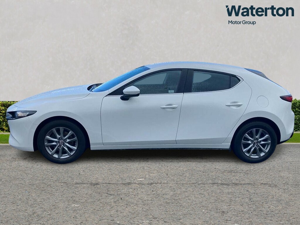 Mazda 3 2.0 E-skyactiv G Mhev Se-l Lux CA23DSE White #6