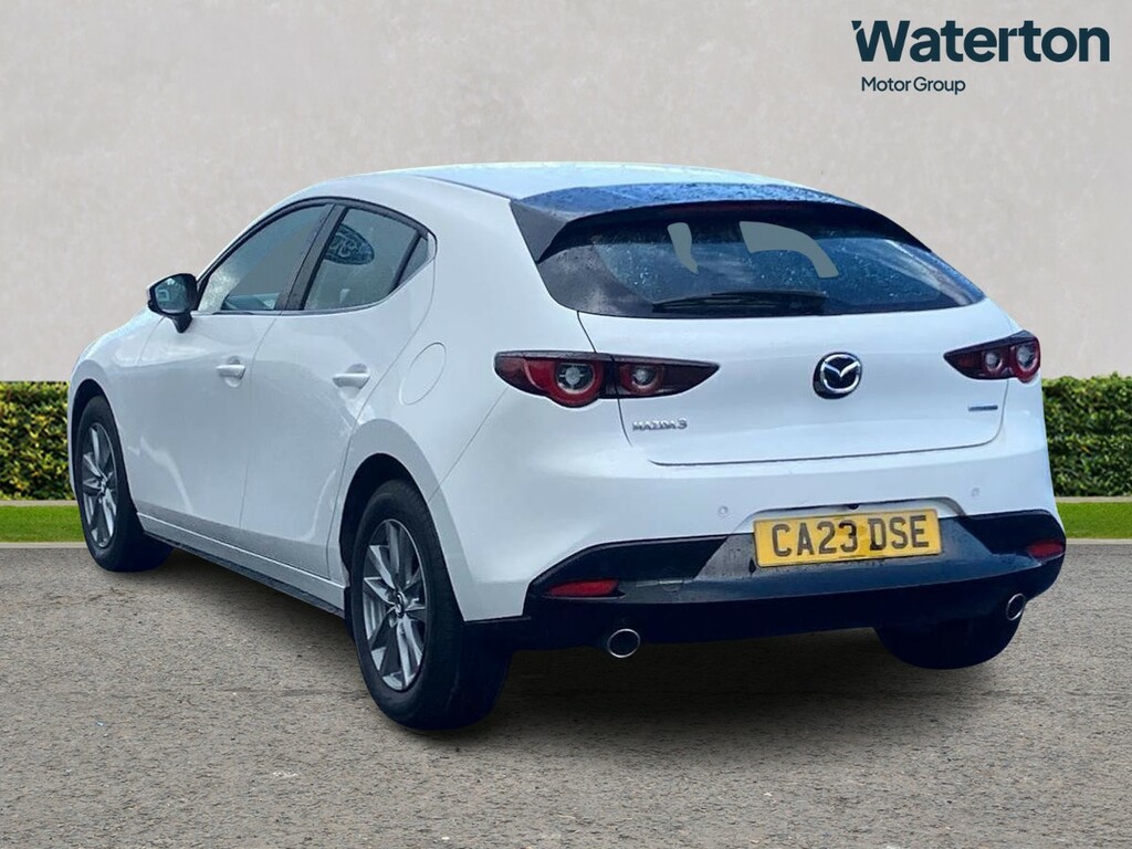 Mazda 3 2.0 E-skyactiv G Mhev Se-l Lux CA23DSE White #5