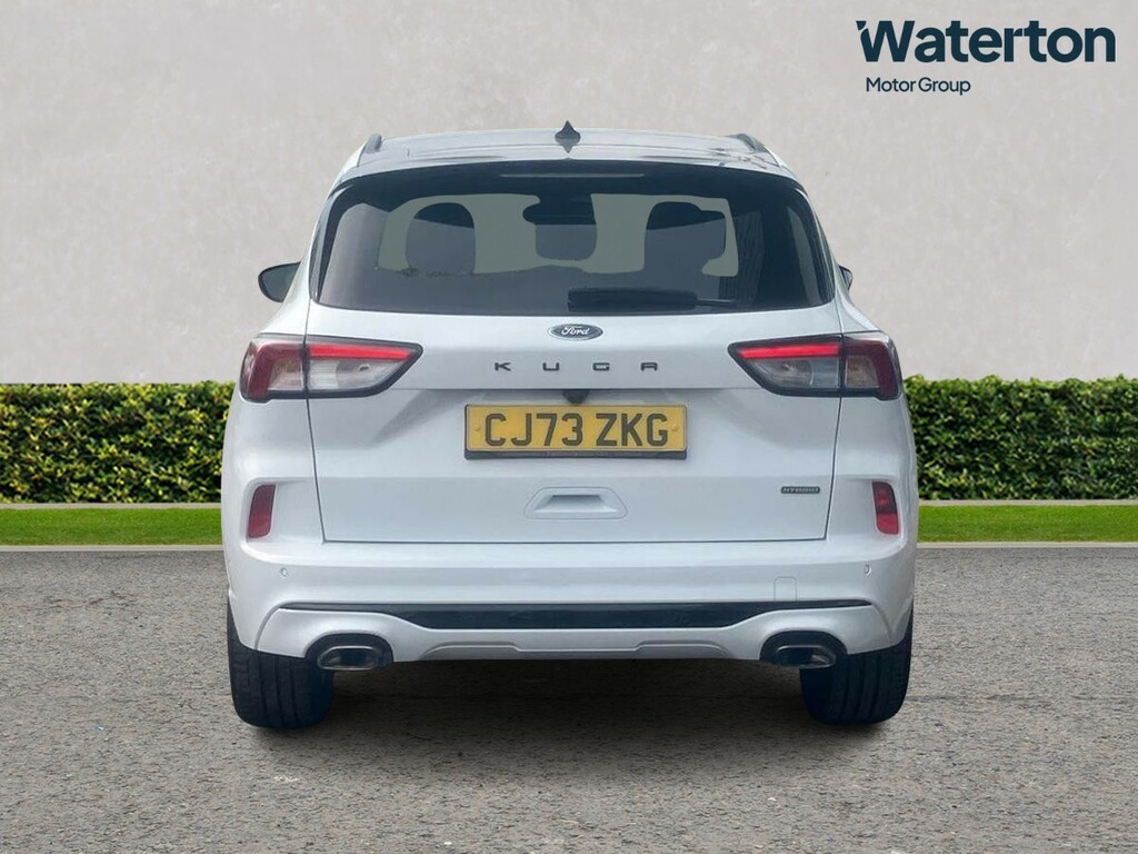 Ford Kuga 2.5 Fhev Black Package Edition Cvt CJ73ZKG White #4