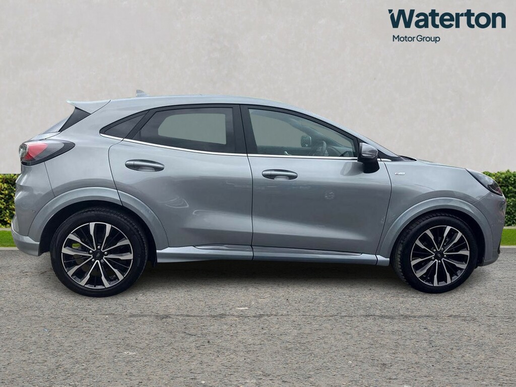 Ford Puma 1.0 Ecoboost Hybr Mhev 155 St-line Vignale Dct SF23WFO Silver #2