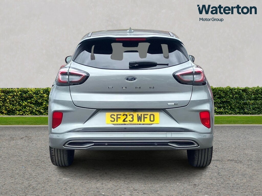 Ford Puma 1.0 Ecoboost Hybr Mhev 155 St-line Vignale Dct SF23WFO Silver #4