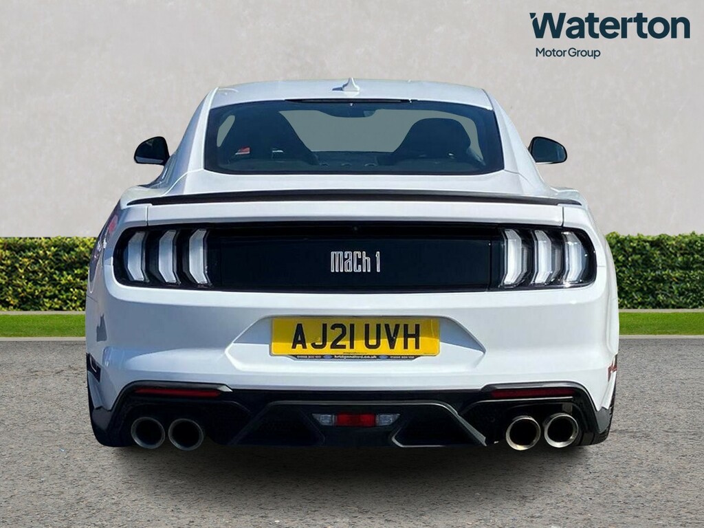 Ford Mustang 5.0 V8 Mach 1 AJ21UVH White #4