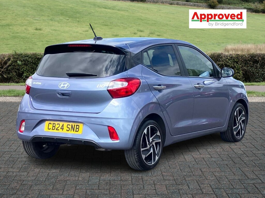 Hyundai I10 1.2 Mpi Premium CB24SNB Blue #3