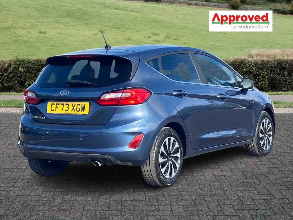 Ford Fiesta 1.0 Ecoboost Titanium CF73XGW Blue #3