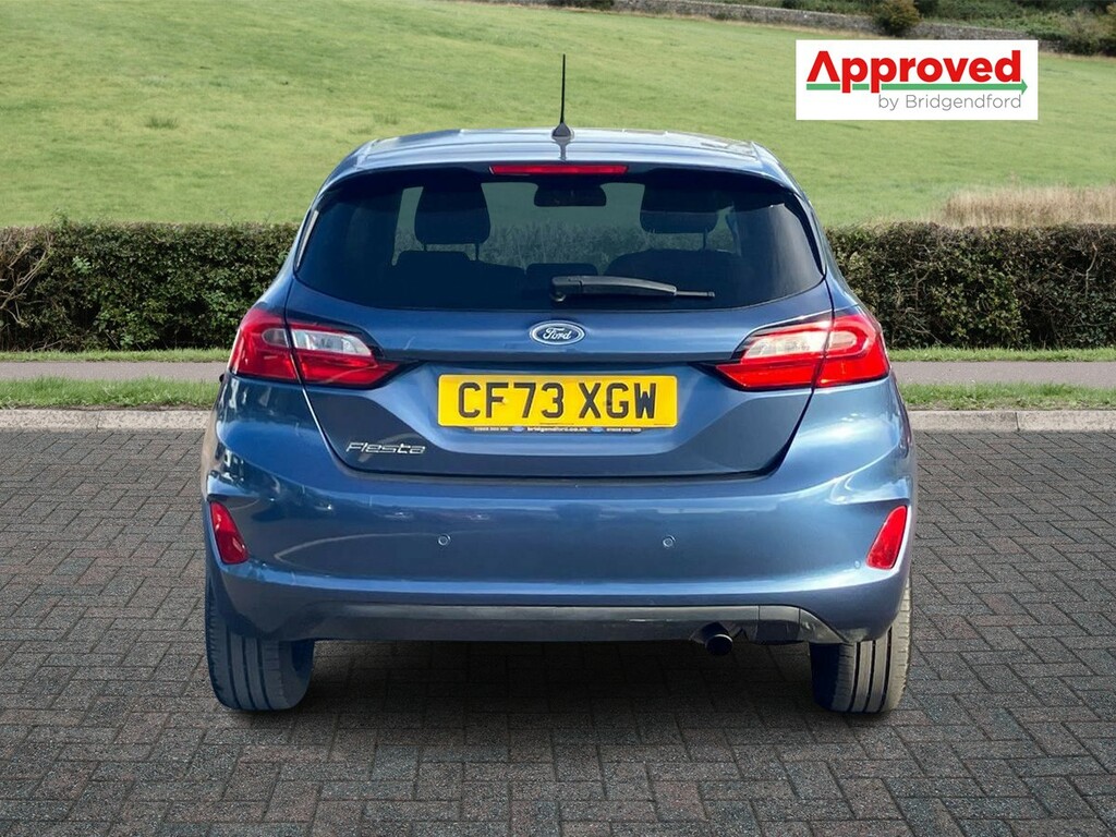 Ford Fiesta 1.0 Ecoboost Titanium CF73XGW Blue #4