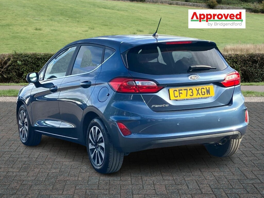 Ford Fiesta 1.0 Ecoboost Titanium CF73XGW Blue #5