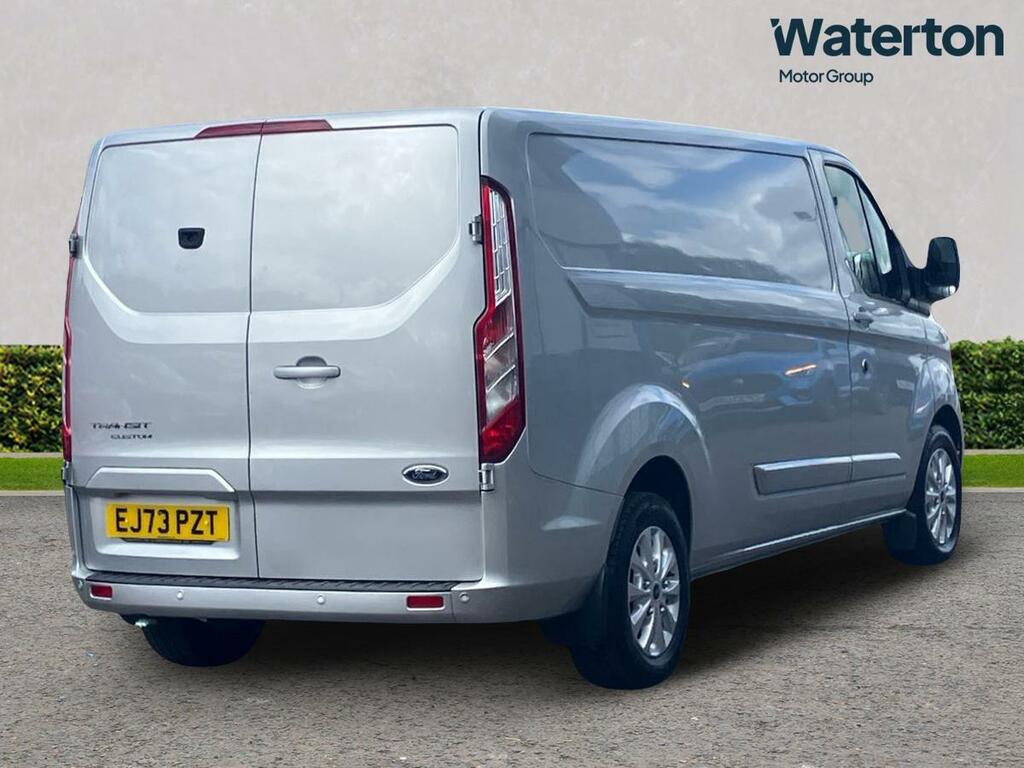Ford Transit Custom 2.0 Ecoblue 130Ps Low Roof Limited Van EJ73PZT Silver #3