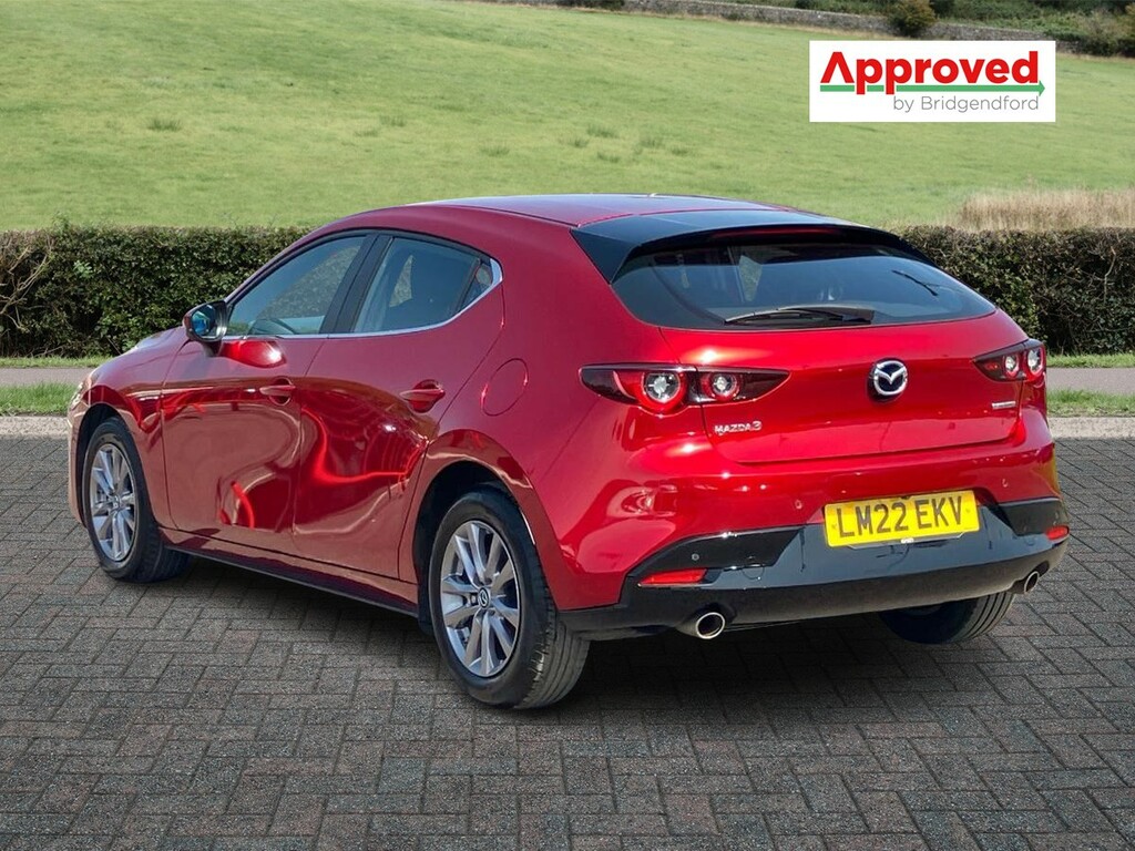 Mazda 3 2.0 E-skyactiv G Mhev Se-l Lux LM22EKV Red #5