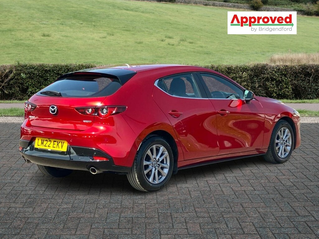 Mazda 3 2.0 E-skyactiv G Mhev Se-l Lux LM22EKV Red #3