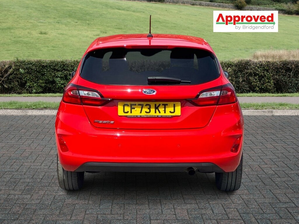 Ford Fiesta 1.0 Ecoboost Titanium CF73KTJ Red #4
