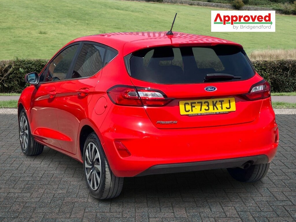 Ford Fiesta 1.0 Ecoboost Titanium CF73KTJ Red #5