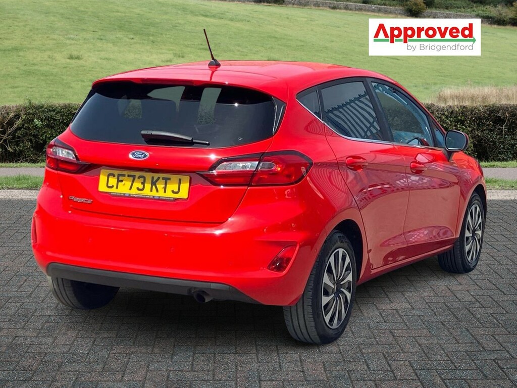 Ford Fiesta 1.0 Ecoboost Titanium CF73KTJ Red #3
