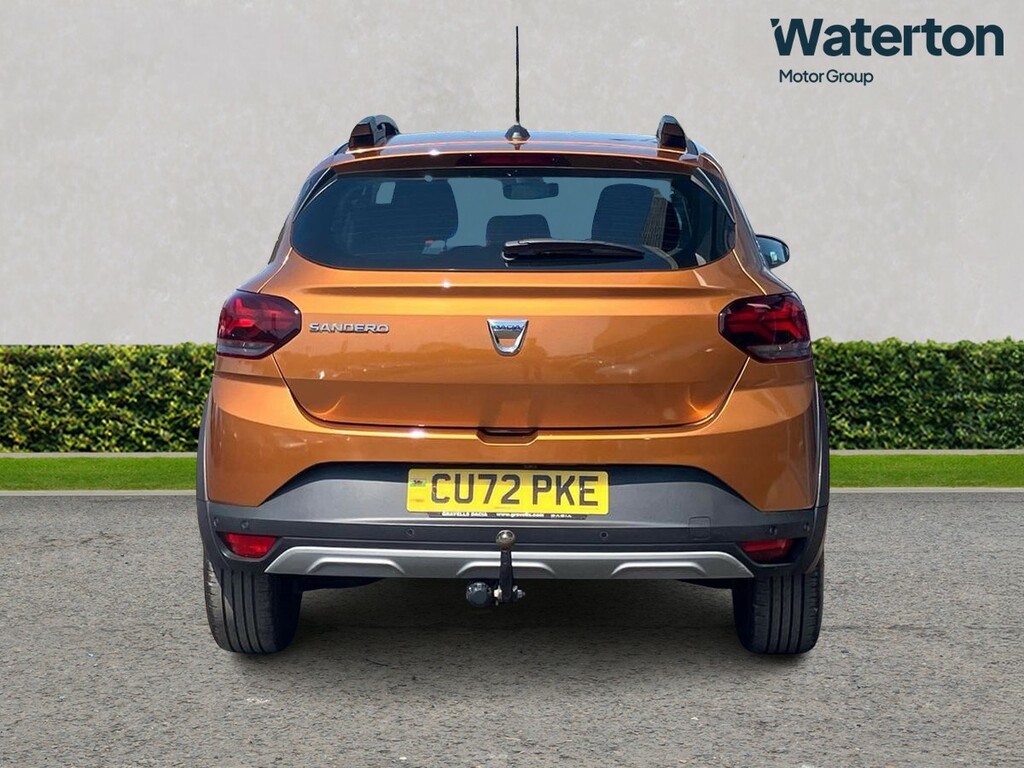 Dacia Sandero Stepway 1.0 Tce Prestige Cvt CU72PKE Orange #4