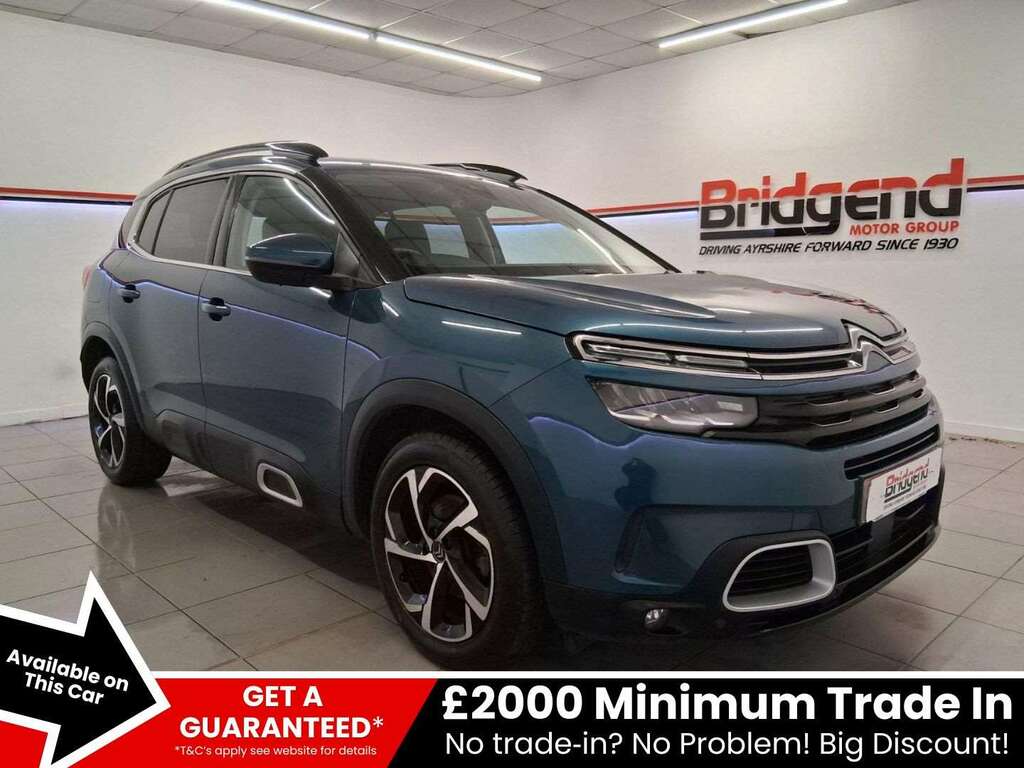 Citroen C5 Aircross 1.2 Puretech Shine Suv WJ22VRO Blue #2
