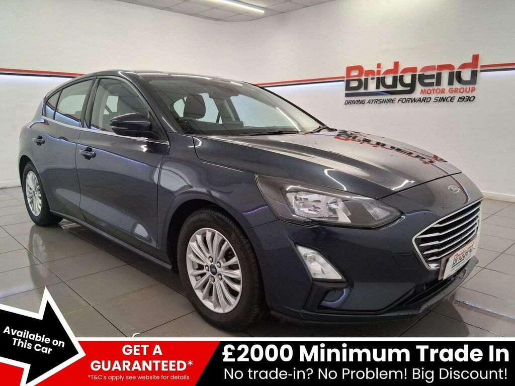 Ford Focus 1.0T Ecoboost Titanium Hatchback BJ70YSR Blue #2