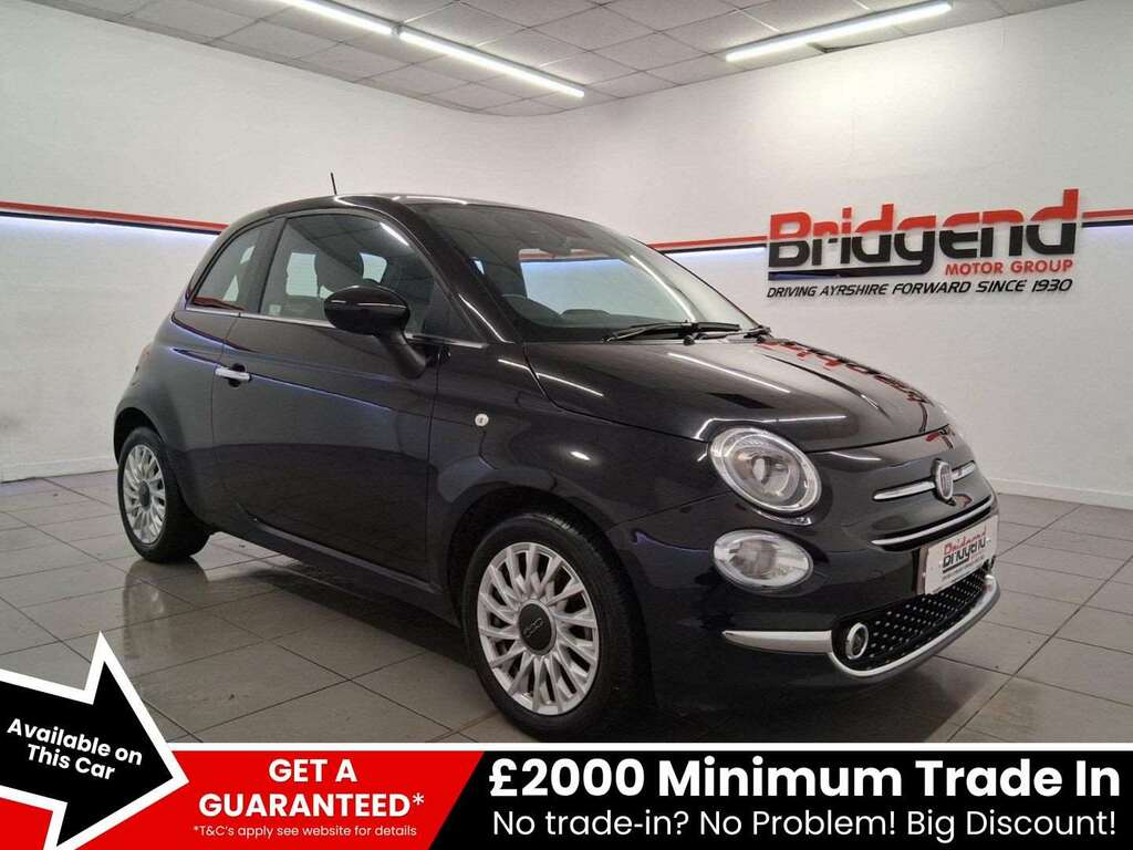 Fiat 500 1.0 Mhev Hatchback WP23FGJ Black #2