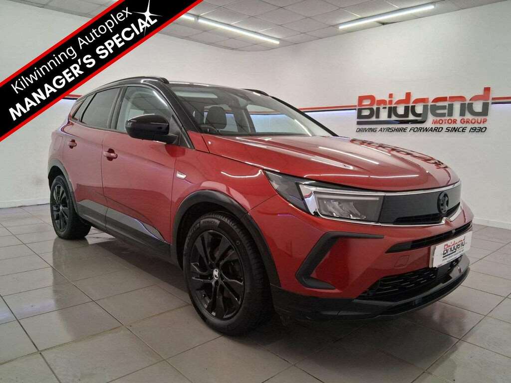 Vauxhall Grandland 1.2 Turbo Gs Line Suv PJ72LRZ Red #2