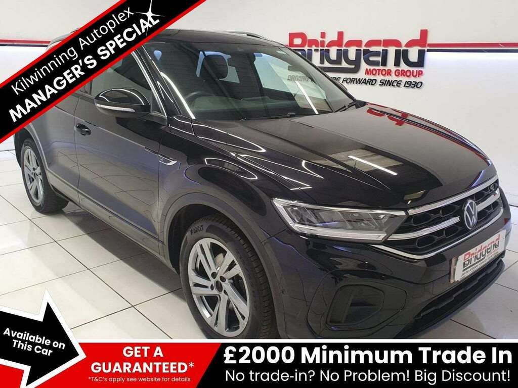 Volkswagen T-Roc 1.5 Tsi R-line Suv EX72OJU Black #2