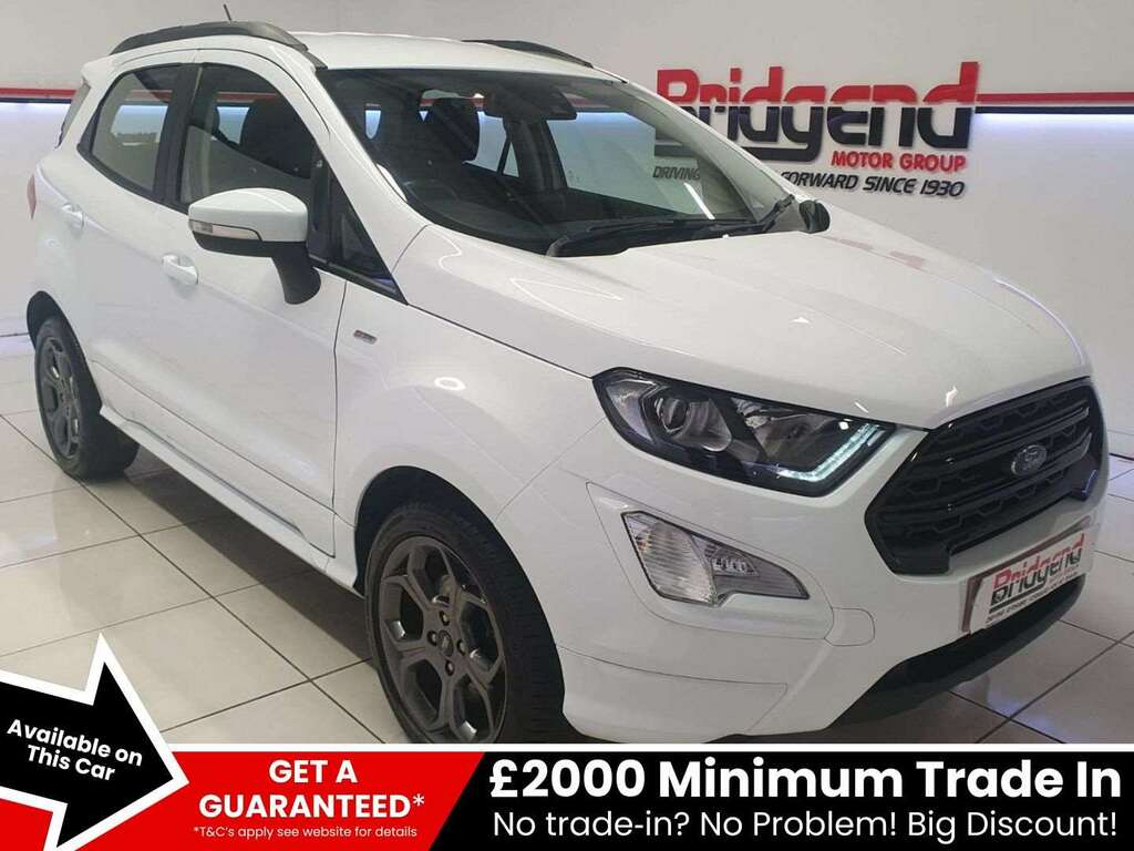 Ford Ecosport 1.0T Ecoboost Gpf St-line Suv WM72VWF White #2