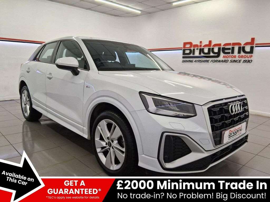 Audi Q2 1.0 Tfsi 30 S Line Suv LT72KWB White #2