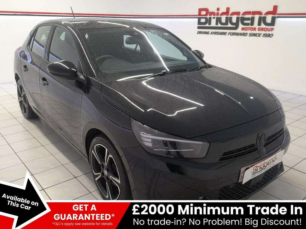 Vauxhall Corsa 1.2 Turbo Gs Hatchback SD73VXJ Black #2