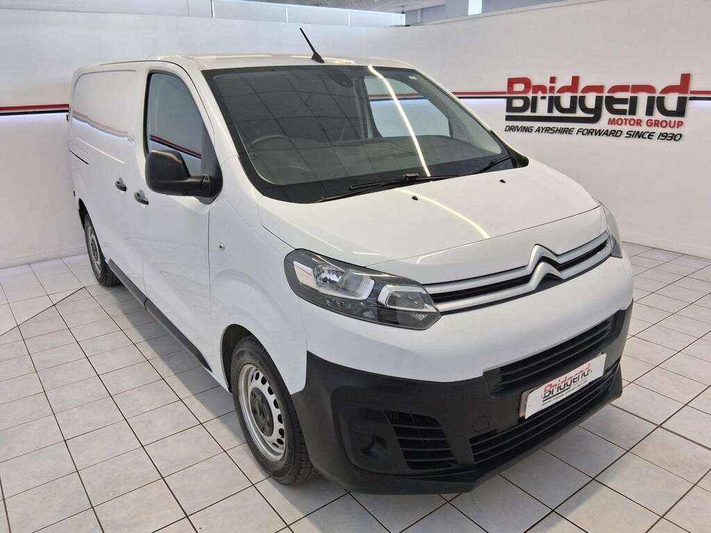 Citroen Dispatch 1.5 Bluehdi 1000 Enterprise Edition M Panel Van 6D YL23FKX White #2