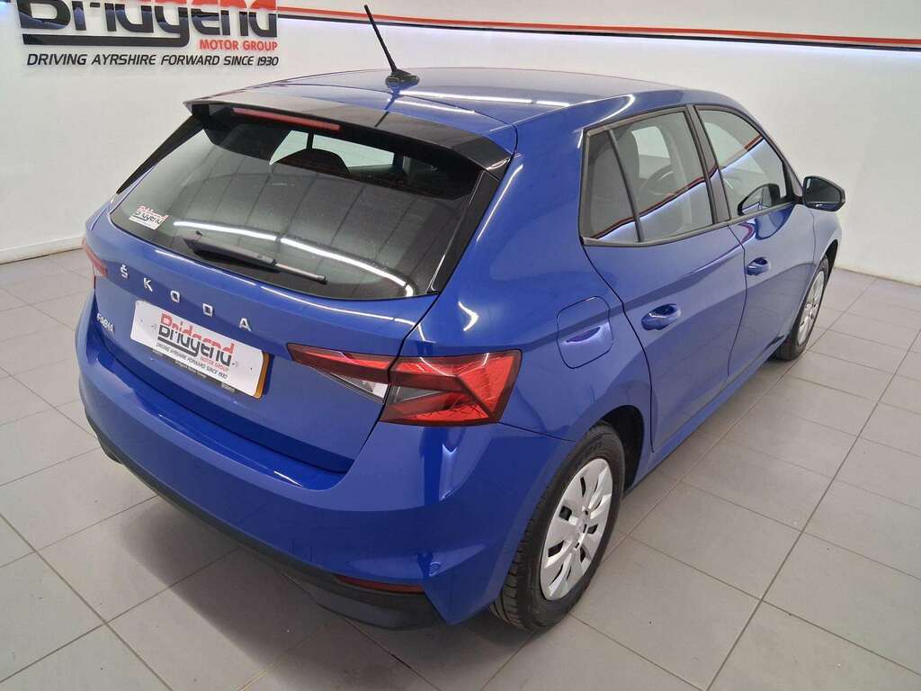 Skoda Fabia 1.0 Mpi S Hatchback SJ22ORX Blue #6
