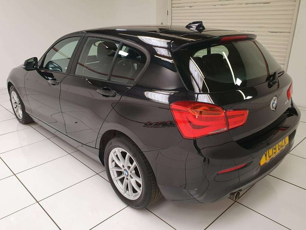 BMW 1 Series 1.5 118I Se Business Hatchback YC19GZX Black #4