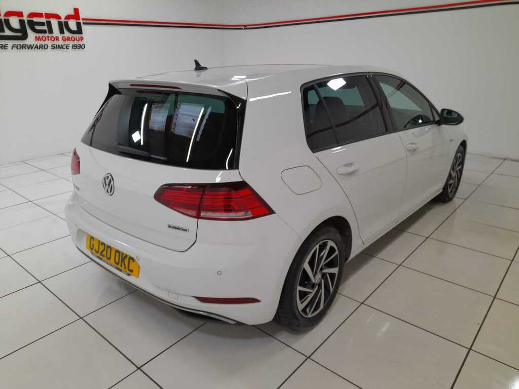 Volkswagen Golf 1.5 Tsi Evo Match Edition Hatchback GJ20OKC White #6