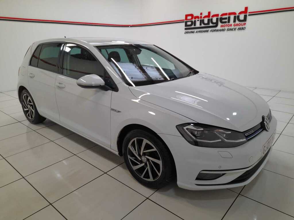 Volkswagen Golf 1.5 Tsi Evo Match Edition Hatchback GJ20OKC White #2