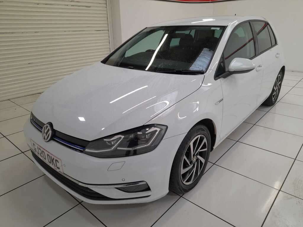 Volkswagen Golf 1.5 Tsi Evo Match Edition Hatchback GJ20OKC White #3