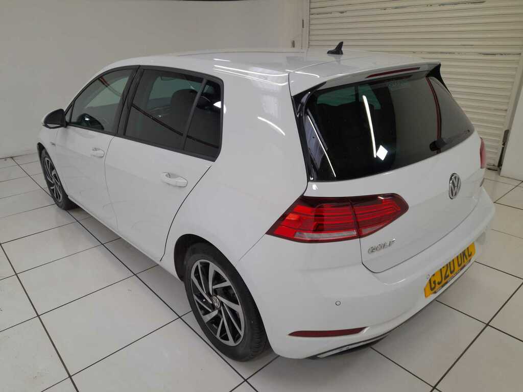 Volkswagen Golf 1.5 Tsi Evo Match Edition Hatchback GJ20OKC White #4