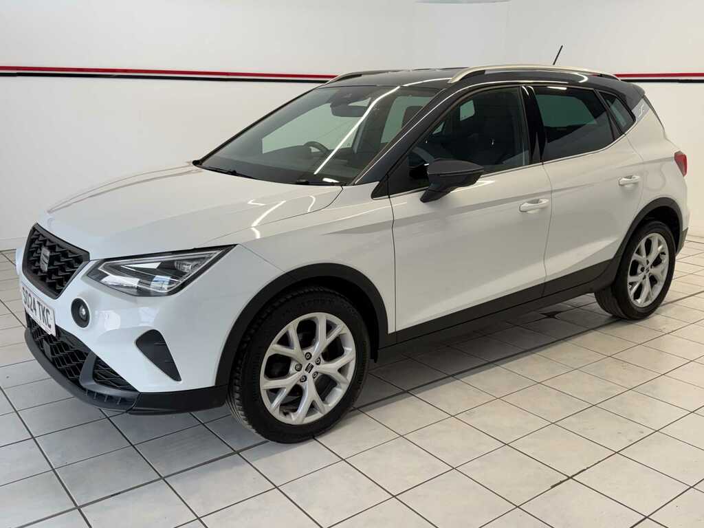 Seat Arona 1.0 Tsi Fr Suv SO24TKC White #3