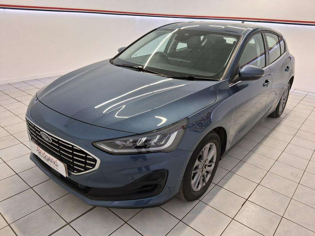 Ford Focus 1.0T Ecoboost Titanium Hatchback ML23OWM Blue #3