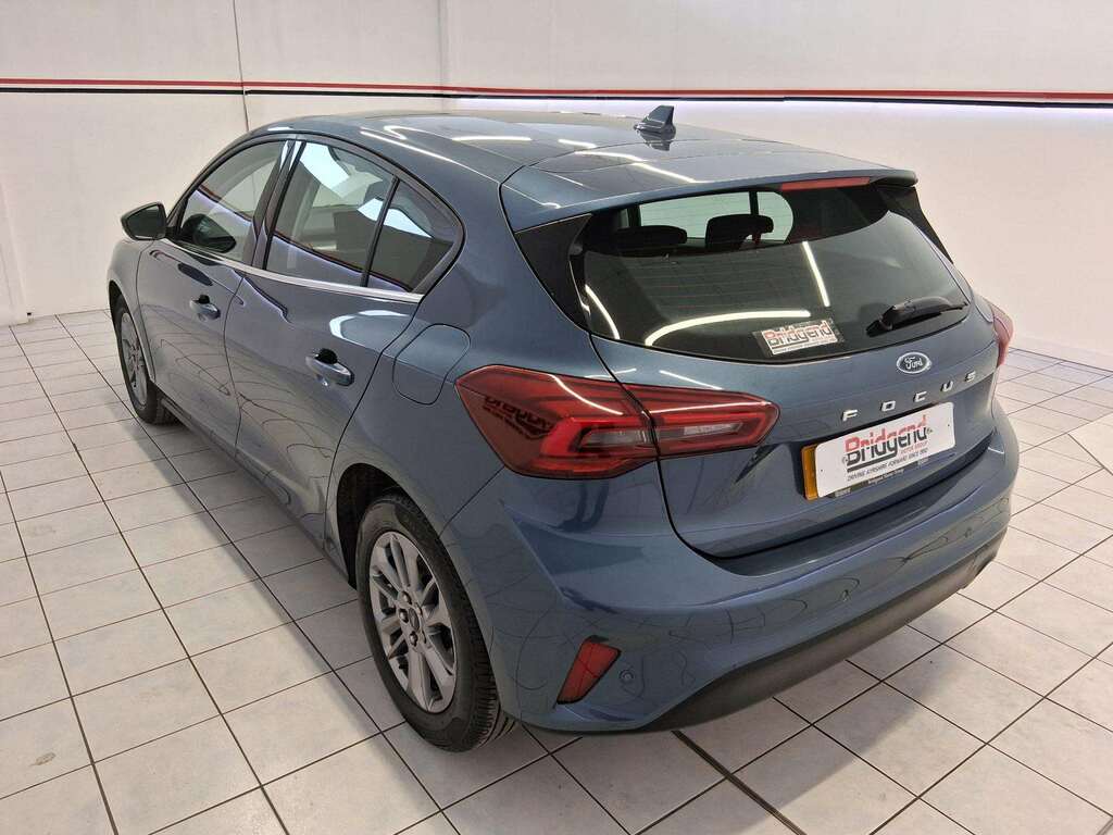 Ford Focus 1.0T Ecoboost Titanium Hatchback ML23OWM Blue #4