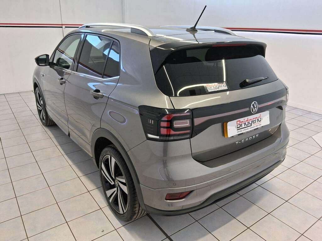 Volkswagen T-Cross 1.0 Tsi R-line Suv LT21OLN Grey #4