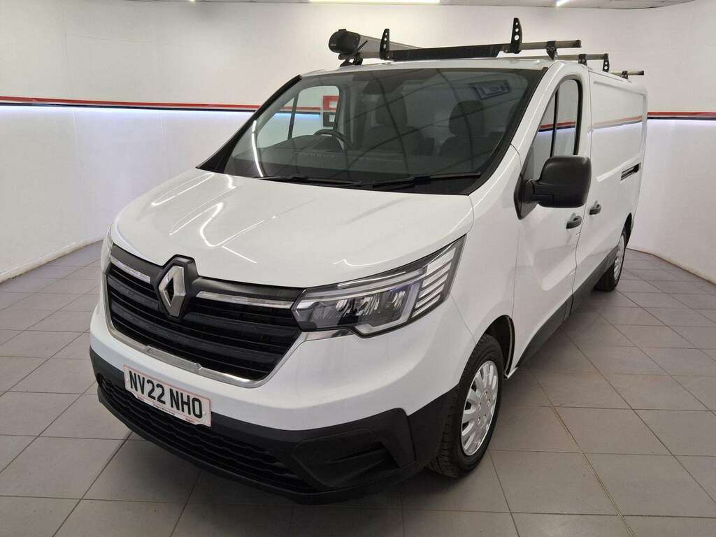 Renault Trafic 2.0 Dci Blue Ll30 Business Panel Van Ma NV22NHO White #3