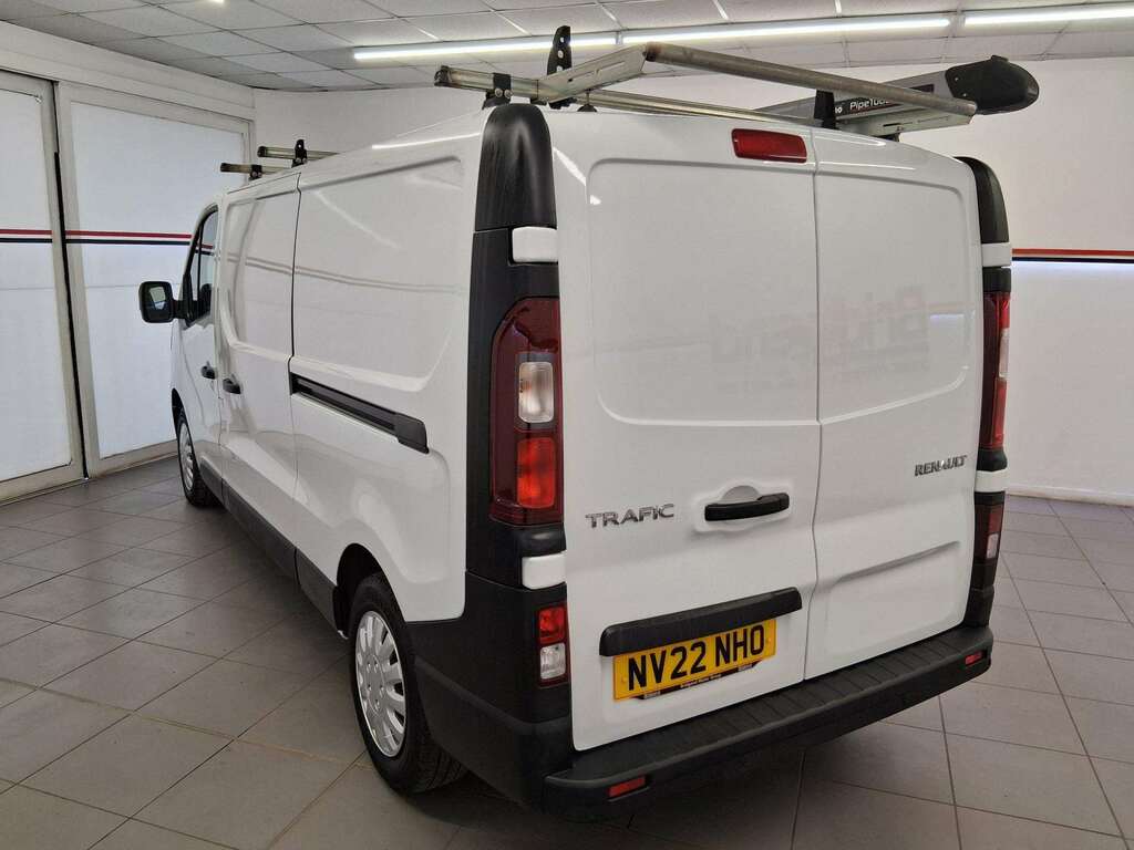 Renault Trafic 2.0 Dci Blue Ll30 Business Panel Van Ma NV22NHO White #4