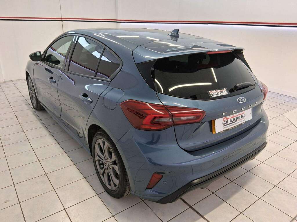 Ford Focus 1.0T Ecoboost Mhev St-line Edition Hatchback SF72XAB Blue #4