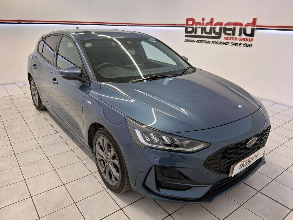 Ford Focus 1.0T Ecoboost Mhev St-line Edition Hatchback SF72XAB Blue #2