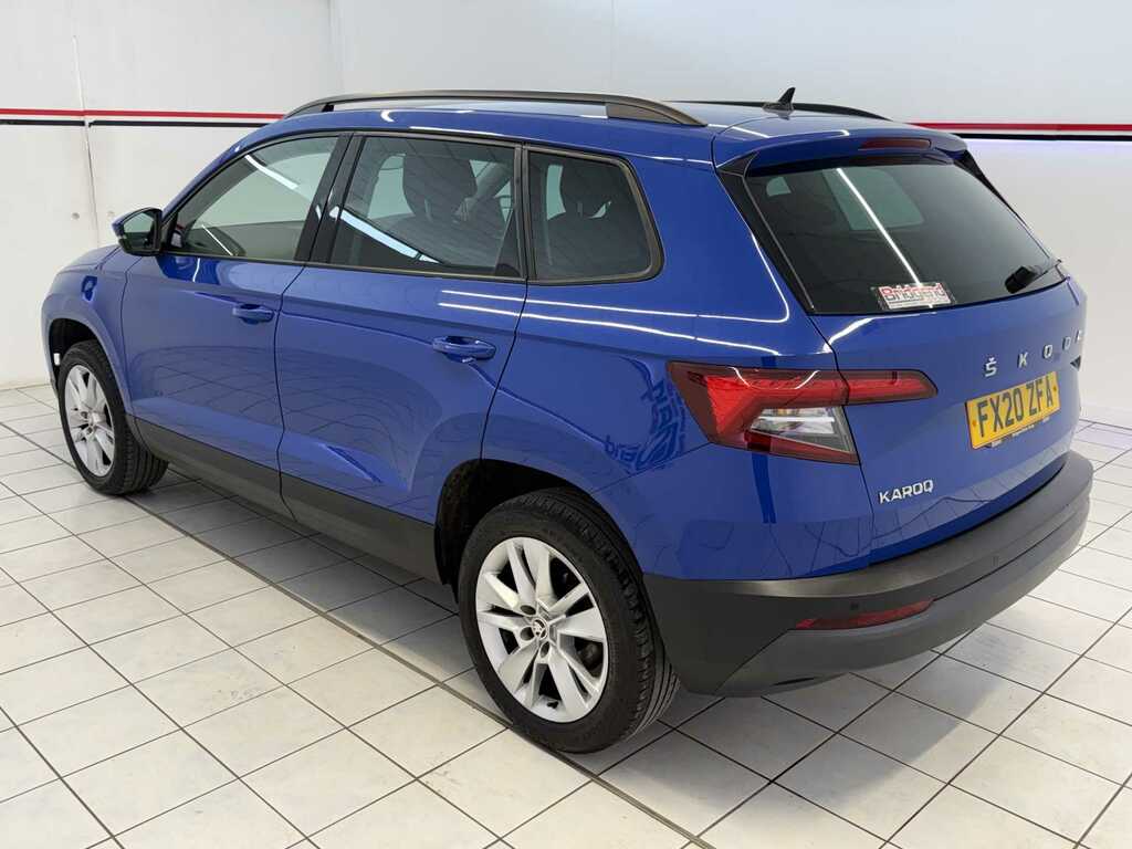 Skoda Karoq 1.0 Tsi Gpf Se Technology Suv FX20ZFA Blue #4