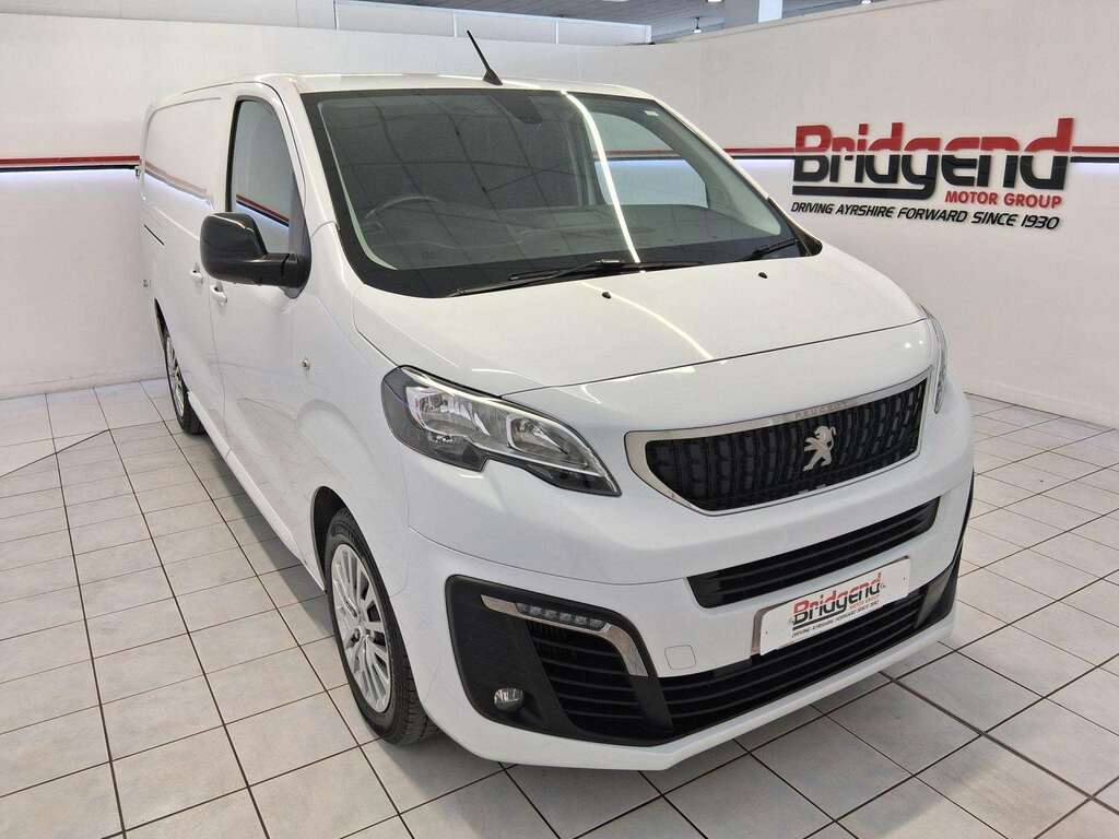 Peugeot Expert 1.5 Bluehdi 1000 Asphalt Premium Long Panel Van MK73YTH White #2