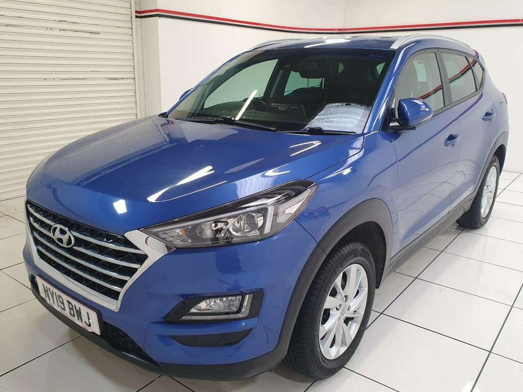 Hyundai Tucson 1.6 Gdi Se Nav Suv NY19BWJ Blue #3