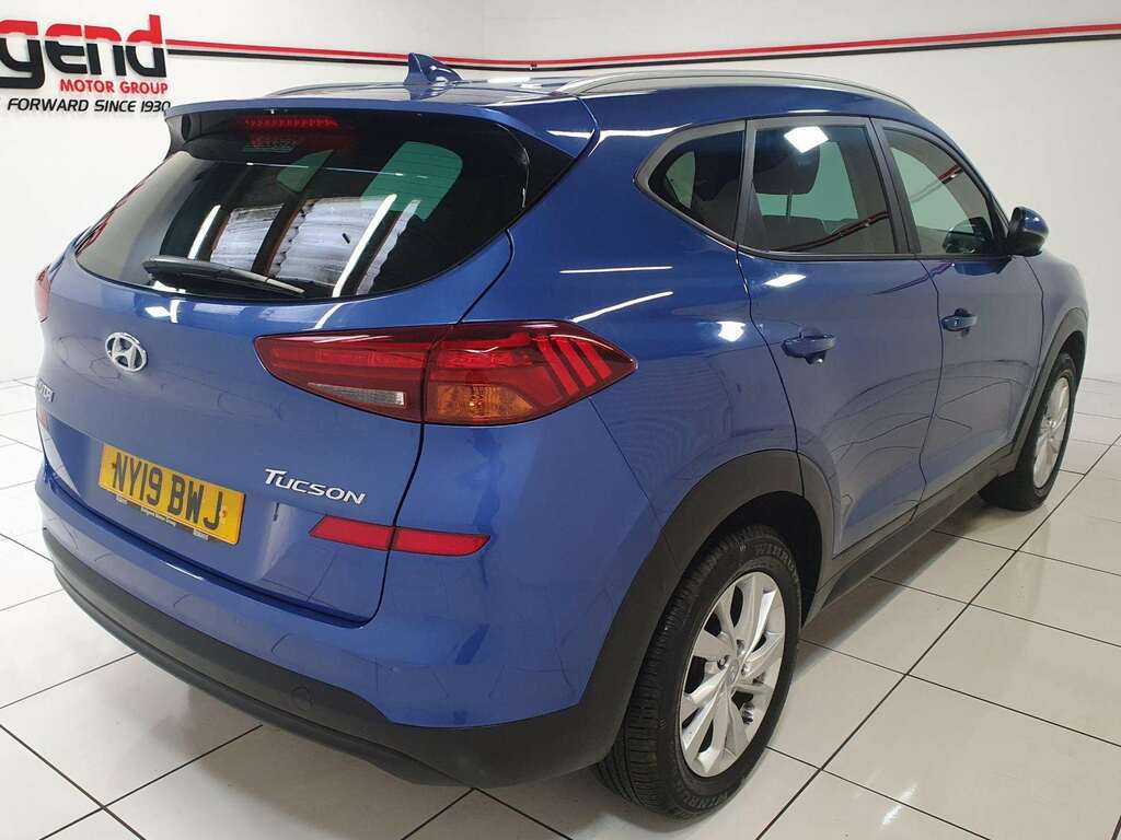 Hyundai Tucson 1.6 Gdi Se Nav Suv NY19BWJ Blue #6
