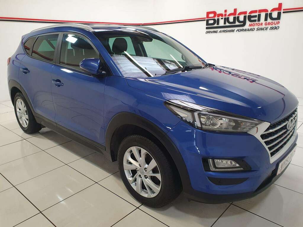 Hyundai Tucson 1.6 Gdi Se Nav Suv NY19BWJ Blue #2