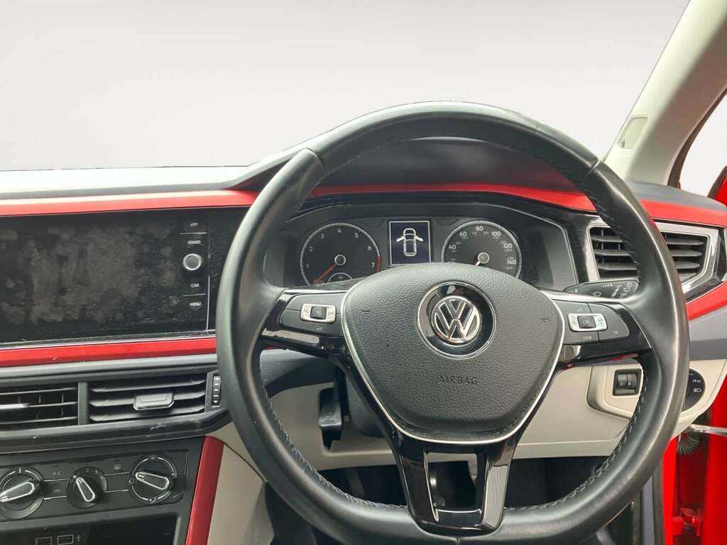 Volkswagen Polo 1.0 Evo Beats Hatchback SJ19XUB Red #4