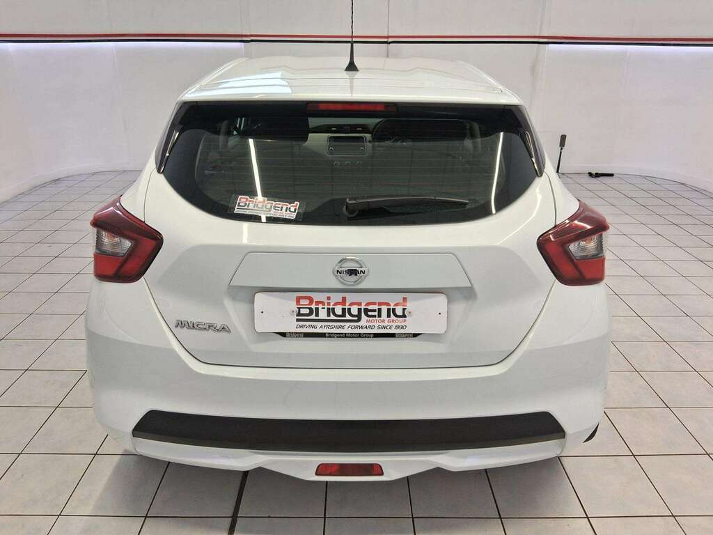 Nissan Micra 1.0 Ig-t Acenta Hatchback HJ21XTT White #5