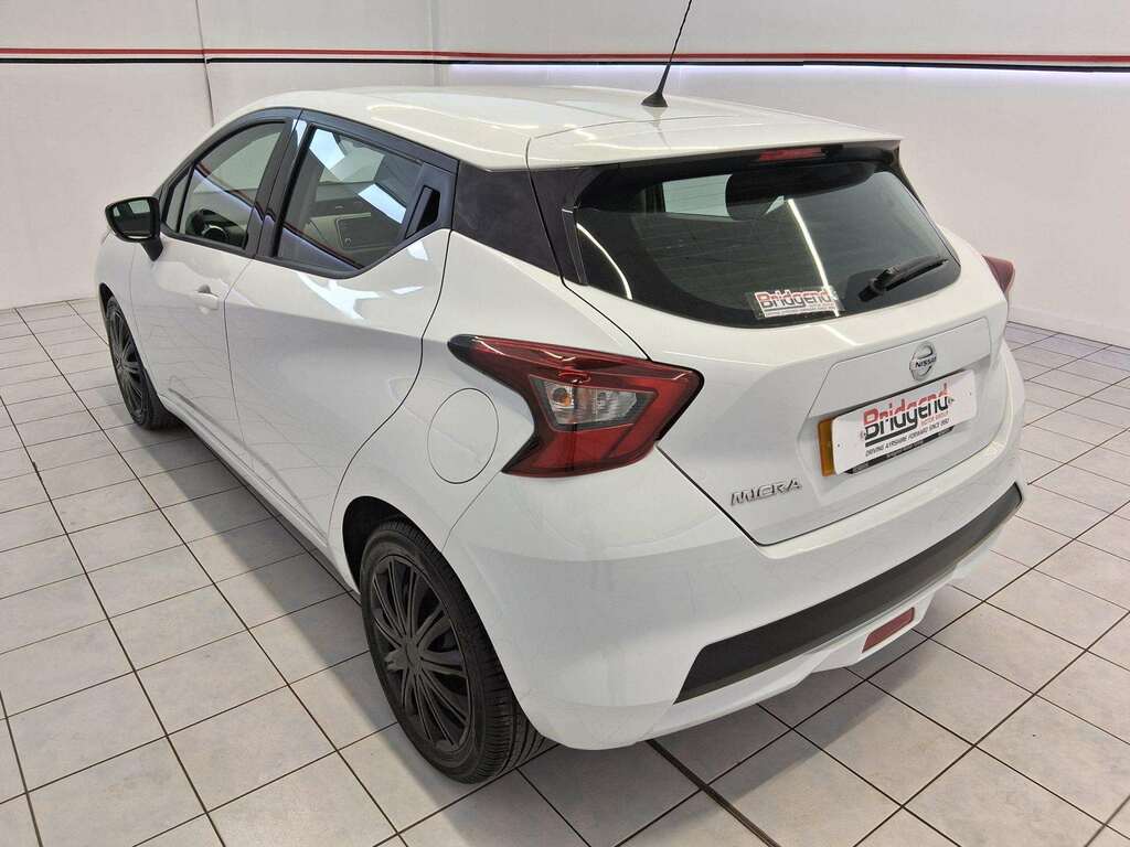 Nissan Micra 1.0 Ig-t Acenta Hatchback HJ21XTT White #4