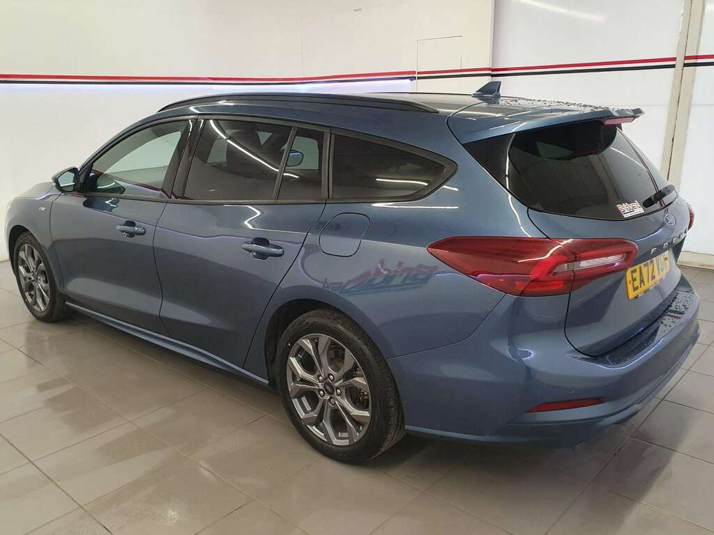 Ford Focus 1.0T Ecoboost Mhev St-line Edition Estate EA72VGK Blue #4